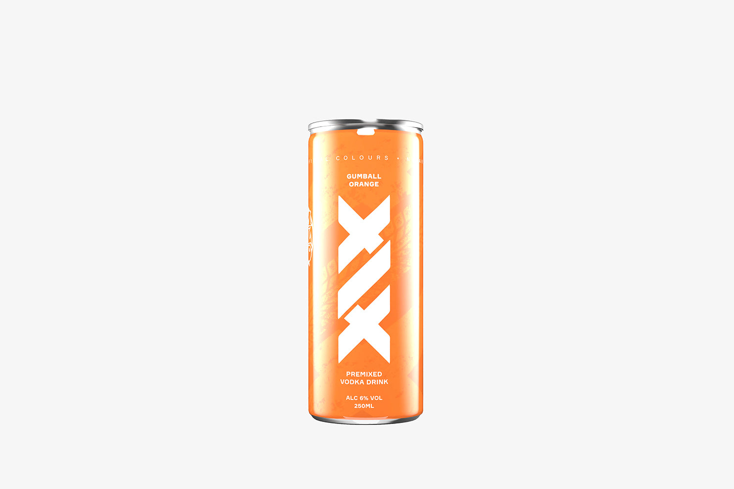 12x 250ml XIX CANS - GUMBALL ORANGE